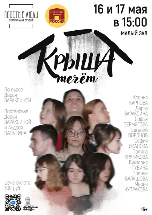 Крыша на белом МАЛЕНЬКАЯ